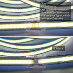 COB Led Strip Connector Light Strip Wire Connectors 2 3 4 Pin L-shaped For 5 8 10mm Width PCB Single Color RGB CCT Strip