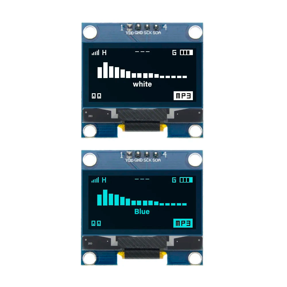 1-10pcs 1.3" OLED Display Module White/Blue Color Drive Chip SH1106 128X64 1.3 inch OLED LCD LED IIC I2C Communicate For Arduino