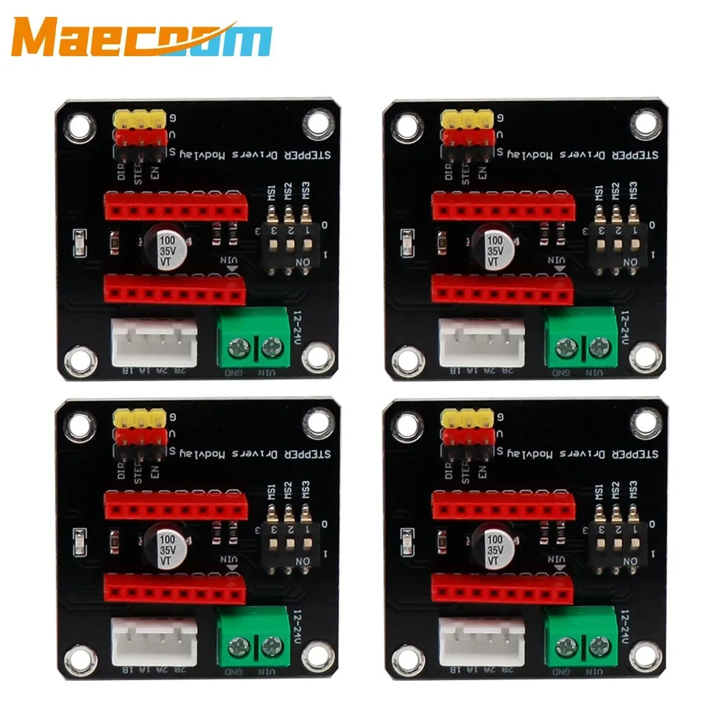 42 Stepper Motor Driver Expansion Board DRV8825 A4988 3D Printer Control Shield Module for Arduino UNO R3 Ramps1.4 DIY Kit