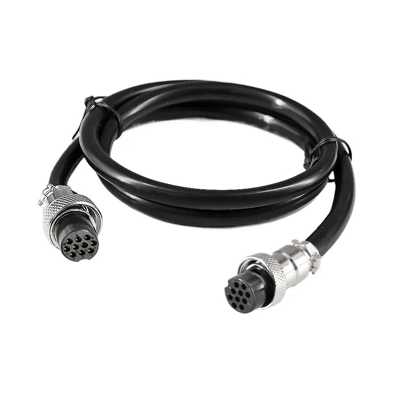 GX20 2 Side Female Plug Electrical Aviation Connector M20 2 3 4 5 6 7 8 9 10 12 14 15 Pin 1m 2m 3M Extension Cable customizable