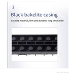 TB15A 25A 45A Copper Wiring Terminal Block 3/4/5/6/8/10/12 Position Electrical Connector Board Current Terminal Strip