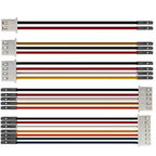 5PCS XH2.54/PH2.0/HY2.0/ZH1.5/MX1.25/SH1.0 To Dupont Line Cable 1P Female 2/3/4/5/6/P 20CM 26AWG 28AWG Jumper Wire