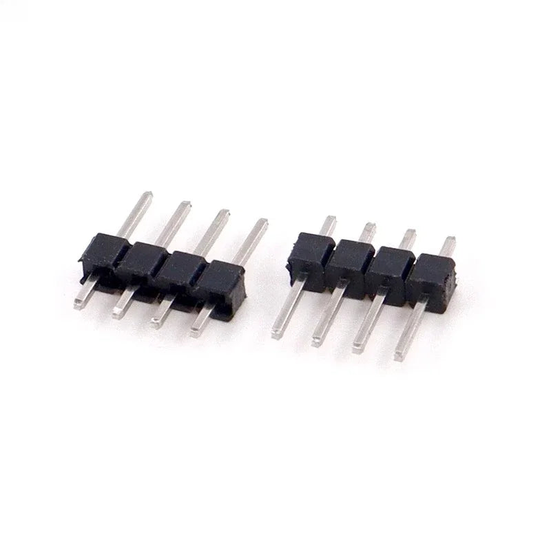 10/20PCS 1.0mm 1.27mm 2.0mm 2.54mm Pin Header Double Row Male 1/2~50P Breakaway PCB Board Connector Strip Pinheader 1*2/2P 6-50p