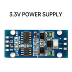 DC3.3V/5V TTL to RS485 Interconversion Module Serial Level Conversion Board Serial Hardware Auto Flow Control 74HC14+SP485 Chip