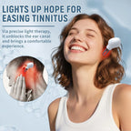 650nm Laser Ear Therapy Device | Tinnitus Relief Earplug for Otitis Media, Rhinitis & Sinusitis Care