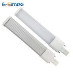 2Pcs 180degreeHorizontal Led G23 GX23 Bulb AC 220V 110V Ballast Bypass 5W 6W 7W Ceiling Fan Replacement Led PL LED Lamp