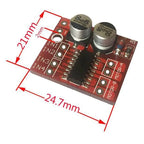10pcs 5pcs L298N MINI Controller Board 1.5A 2 Way DC Motor Driver Module Speed Dual H-Bridge Replace Stepper for Smart Car Power