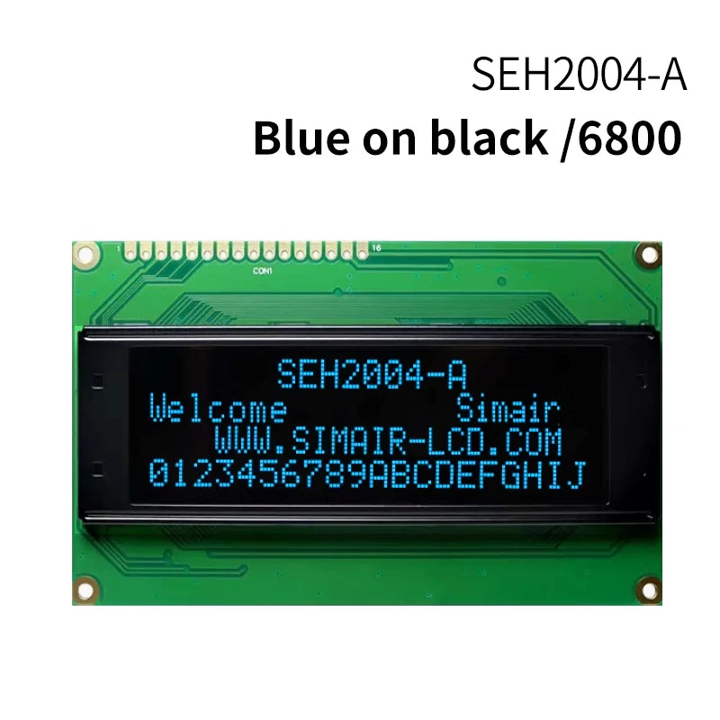WINSTAR 2004 Character OLED Display WS0010 LCD Module 20x4 Serial Port SPI Black 5V