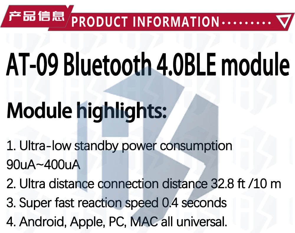 BLE 4.0 Serial Wireless Bluetooth Module CC2540 CC2541 AT-09 1 Piece Compatible HM-10 for Android iOS Devices