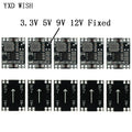 5pcs DC-DC Step-down Power Supply Module DC 5V-12V 24V to 5V 3.3V 9V 12V Fixed Output High-Current Buck Converter Board