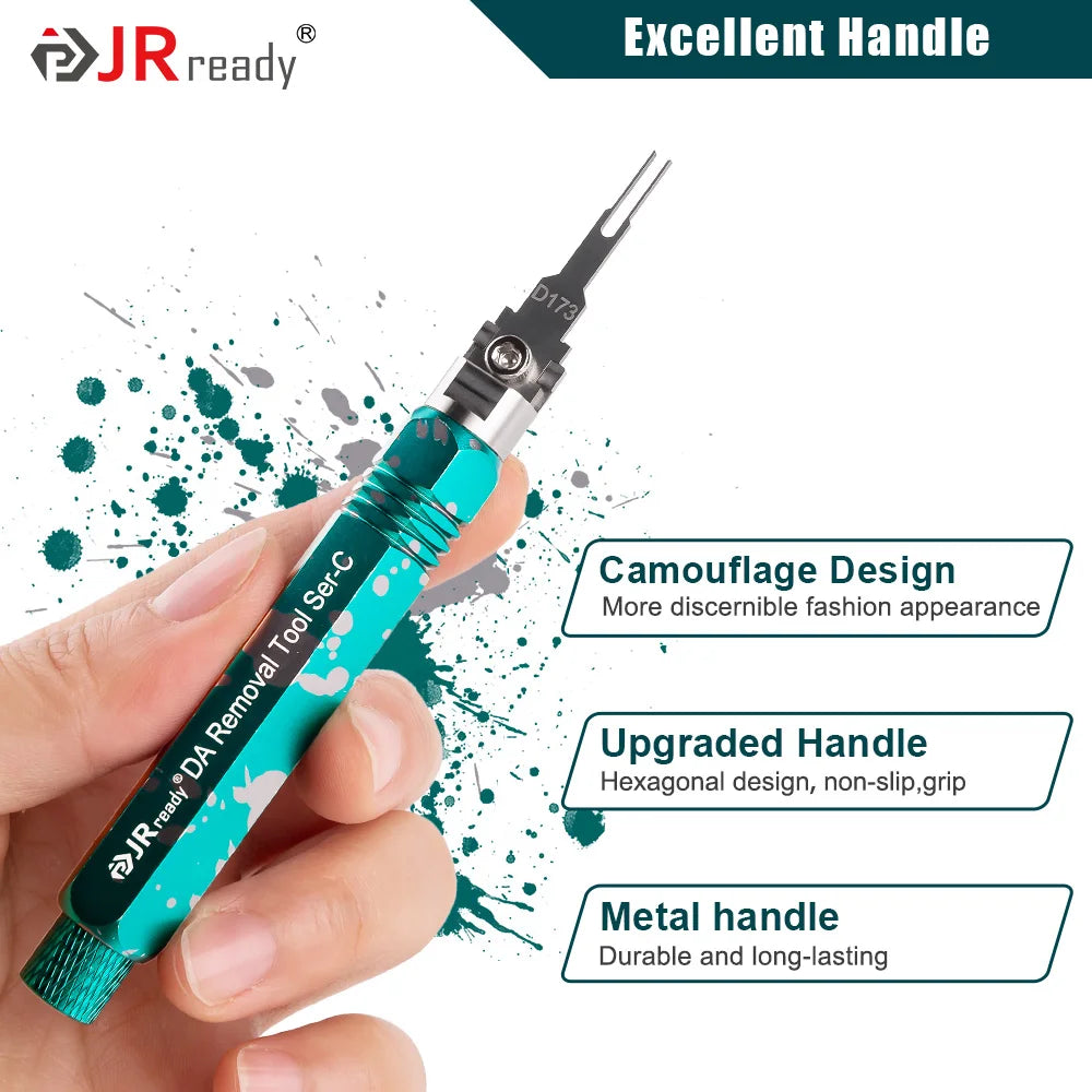 JRready Replacement Tip Kit for Extraction Tool &Terminal Release Tool for Deutsch,AMP/TE,Molex,Delphi,JST,Harting Connectors