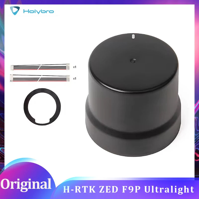 HolyBro H-RTK F9P Ultralight RTK GNSS Module with ZED-F9P IST8310 Compass Helical Antenna for Pixhawk Series