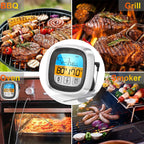 Digital Kitchen Thermometer Probe Touch Screen Meat Barbecue Food Temperature Measure Tool Steak BBQ Timer Cooking Tools