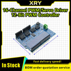 TB6612 L293D IIC I2C Mosfet Stepper Motor Module PCA9685 Servo Driver Shield Module For Arduino Robot PWM Leonardo Replace