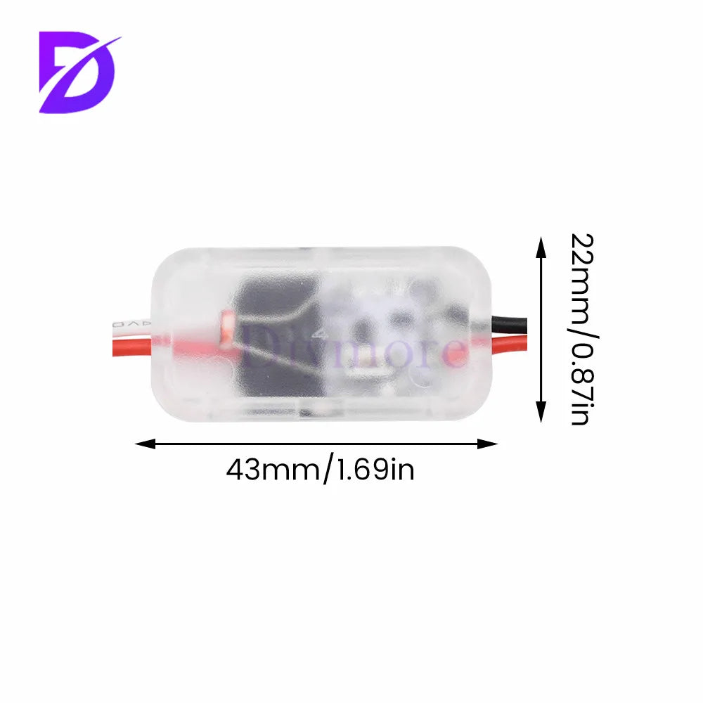 Light Sensor Switch Automatic Auto on Off Photocell Street Light Switch DC 3.7V 5V 12V 24V 5A Photo Control Photoswitch Sensor