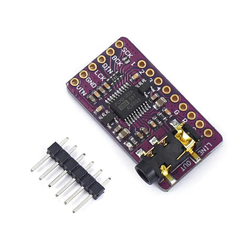 1 Set Player Module Interface I2S PCM5102A DAC Decoder For Raspberry Pi PHAT Format Board Digital PCM5102 Audio Board