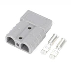 Power Connectors 50 AMP Plug Cable Terminal 600V Grey Red Quick Plug Connector Battery Power Connector