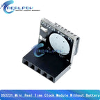 DS1302 / DS1307 / PCF8563 / DS3231 AT24C32 I2C IIC Memory 3.3V-5V Real Time Precision RTC Clock I2C Module DS3231SN for Arduino