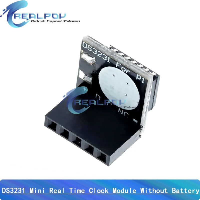 DS1302 / DS1307 / PCF8563 / DS3231 AT24C32 I2C IIC Memory 3.3V-5V Real Time Precision RTC Clock I2C Module DS3231SN for Arduino
