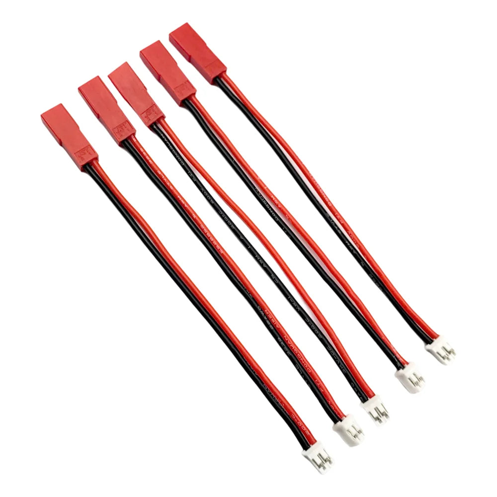2/5/10Pcs JST Female / Male to PH 2.0-2P Micro Lipo Battery Adapter Cables Lines for Axial SCX24 1/24 RC Car Truck Acces