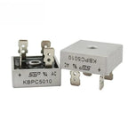 BoardCore Rectifier 5PCS KBPC5010 KBPC 5010 50A 1000V Diode Bridge Rectifiers Diodes 50A 1000V Power Rectifier Diode Electronic