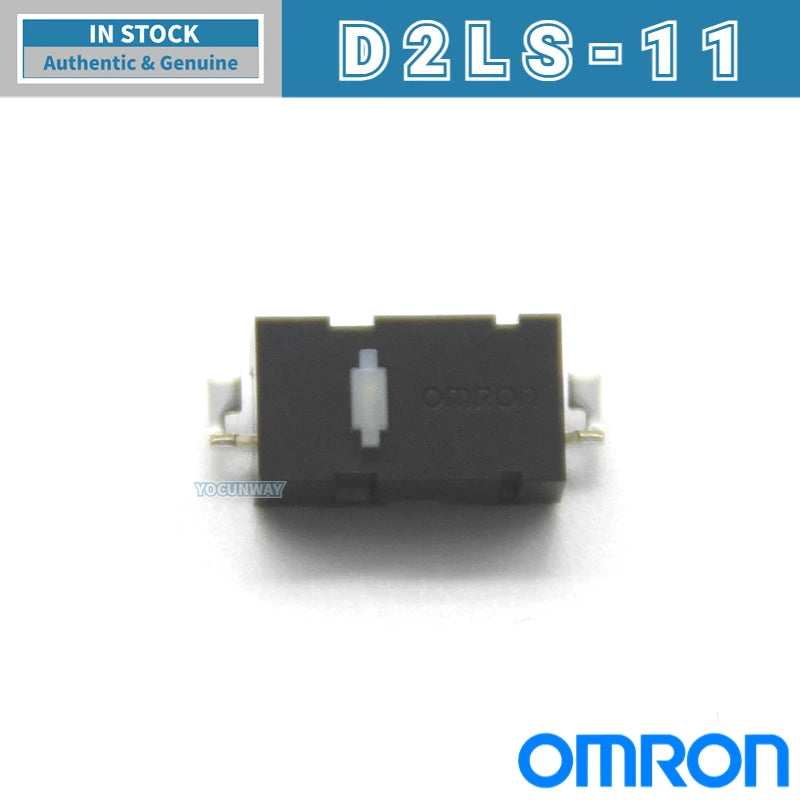 OMRON D2LS-21 D2LS-11 Blue Dot Micro Switch for Gaming Mouse Compatible with MX M905 G903 Authentic