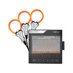 2026 NEW Power Meter Power Quality Analyzer ME537 Current Voltage Power Factor Measurement Rogowski Coil Energy Meter