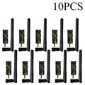 1-10pcs 2.4G Wireless Modules 1100-Meters Long-Distance NRF24L01+PA+LNA Wireless Modules (with Antenna)