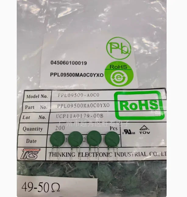 10PCS/Thermistor PTC PPL09500MA0C0YXO 50R 9MM 3A