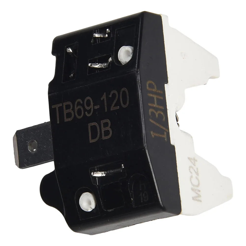 1pc 110v 220V Refrigerator Overload Switch Freezer Replacement Parts Relay 1/2-1/6HP Overheat Protector Compressor Accessories