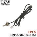 TZW NTC Thermistor Temperature Sensor M8 Hexagonal Thread Probe B3950 1% 5K 10K 15K 20K 50K 100K 60CM 1M 2M