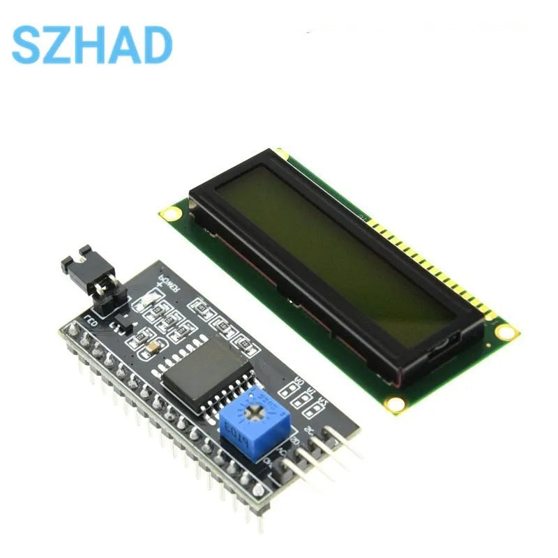 LCD 1602 Blue Screen 5V Character LCD Display Module Blue Blacklight New 16X2 for Arduino