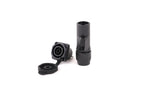 2pcs 3Pins Waterproof IP65 True Locking Powercon Male Plug Jack Power Female Sockets Chassis Wire Connectors
