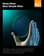 K&F CONCEPT Effects Filters Kaleidoscope Prism/Spiral Halo/Split Diopter/Motion Blur/4 6 8 Points Camera Lens Filter Photography