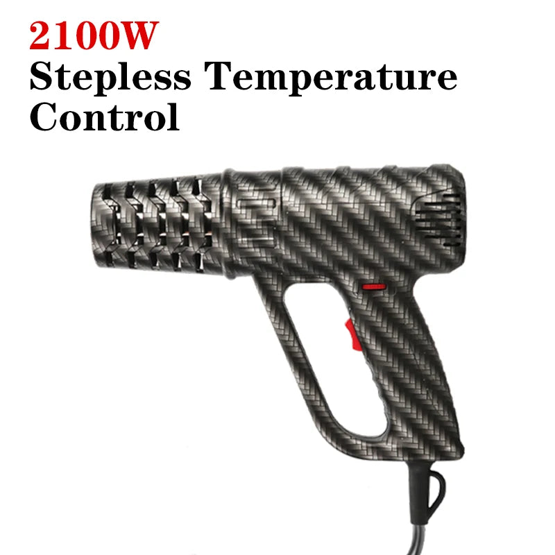 Professional Heat Gun, Adjustable Temperature, Special Tool for Car Vinyl Wrap, Window Film & Heat Shrink Film