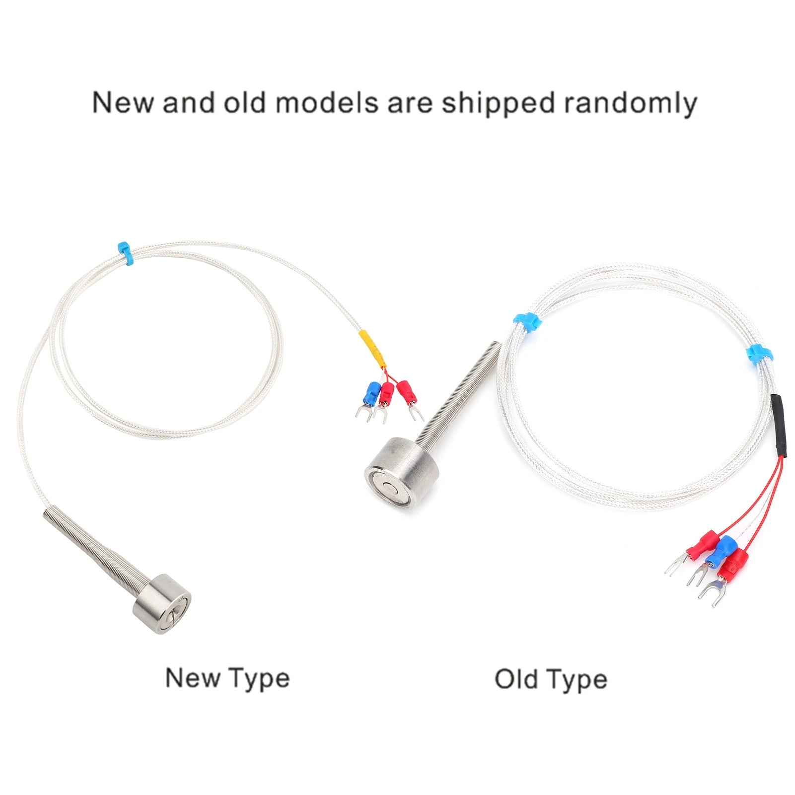 Magnetic Temperature Sensor PT100 Magnetic Temperature Sensor Waterproof Adsorption Thermistor 60 to +150℃ Temperature Sensor