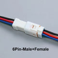 JCD Waterproof JST JWPF Connector 2P 3P 4P 6P 8P Male And Female Plug Socket 0.3m ² Wire Harness 02t/02r/03t/03r With 20CM Wire