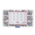50-900PCS Transistors Kit PNP NPN A1015 S8050 S8550 S9012 C1815 MJE13001 2N3904 2N3906 BC327 BC337 BC517 BC547 BC548 BC549 BC558