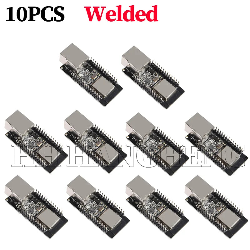 10-1PCS WT32-ETH01 Embedded Serial Port Networking Ethernet Bluetooth-compatible WIFI Combo Gateway MCU ESP32 Wireless Module