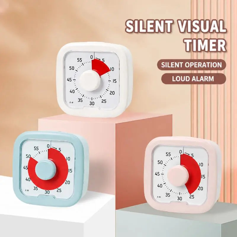Timer Alarm Clock Visual Countdown Timer Kids Self Discipline Gadget Special Time Manager for Student Time Planning Reminder