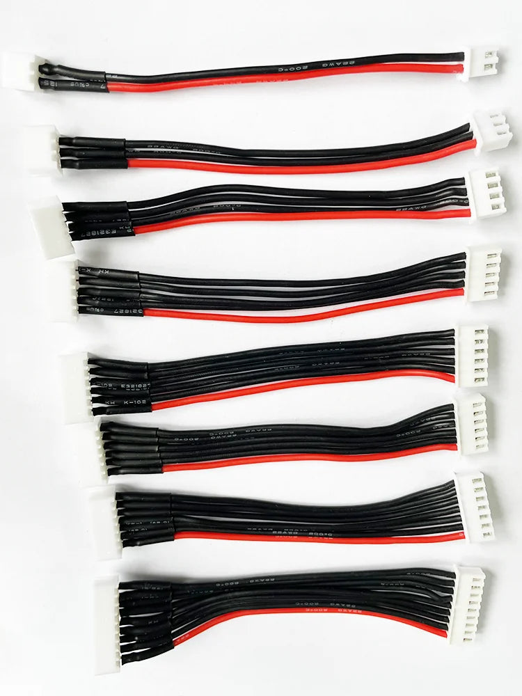 2S 3S 4S 5S 6S LiPo Balance Cable Charging Power Extension Wire 10CM 15CM For RC Drones Rechargeable Lipo Battery DIY Toy