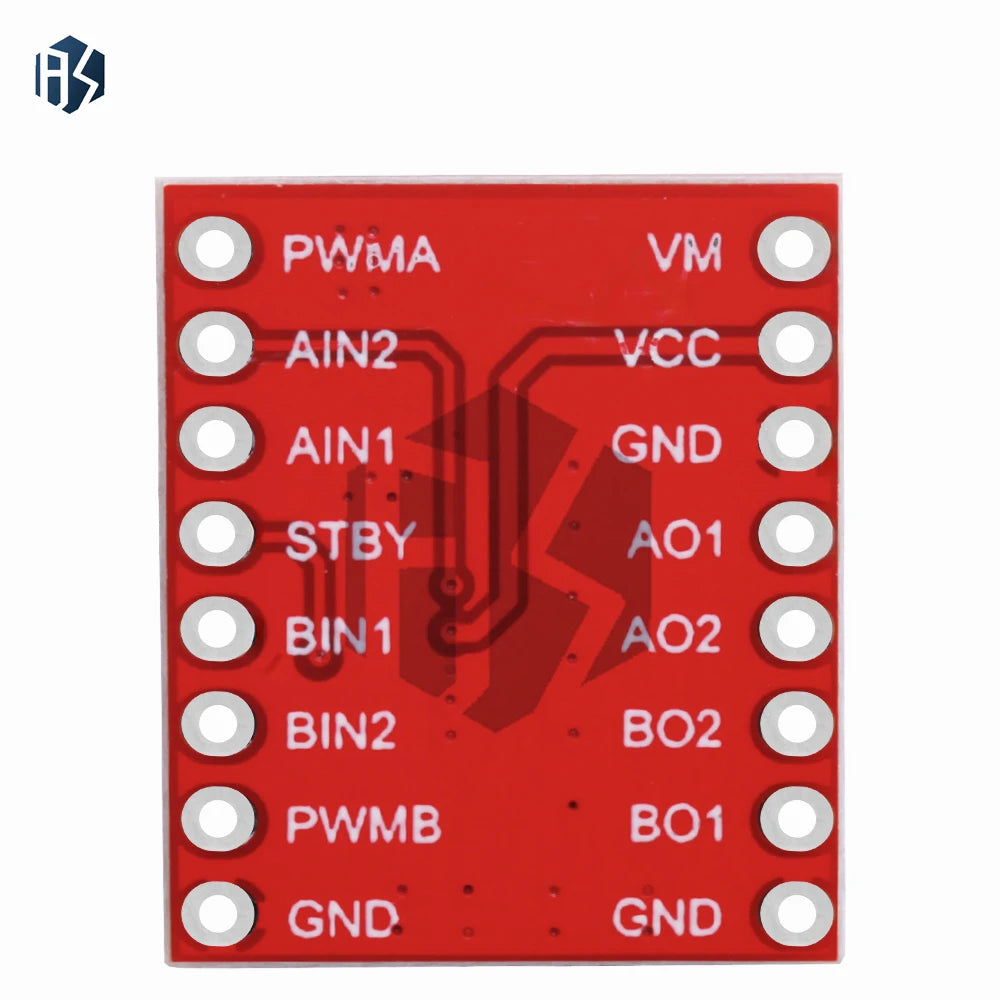 TB6612FNG Dual Motor Driver - 1A Motor Control Module for Arduino Microcontroller, Superior to L298N