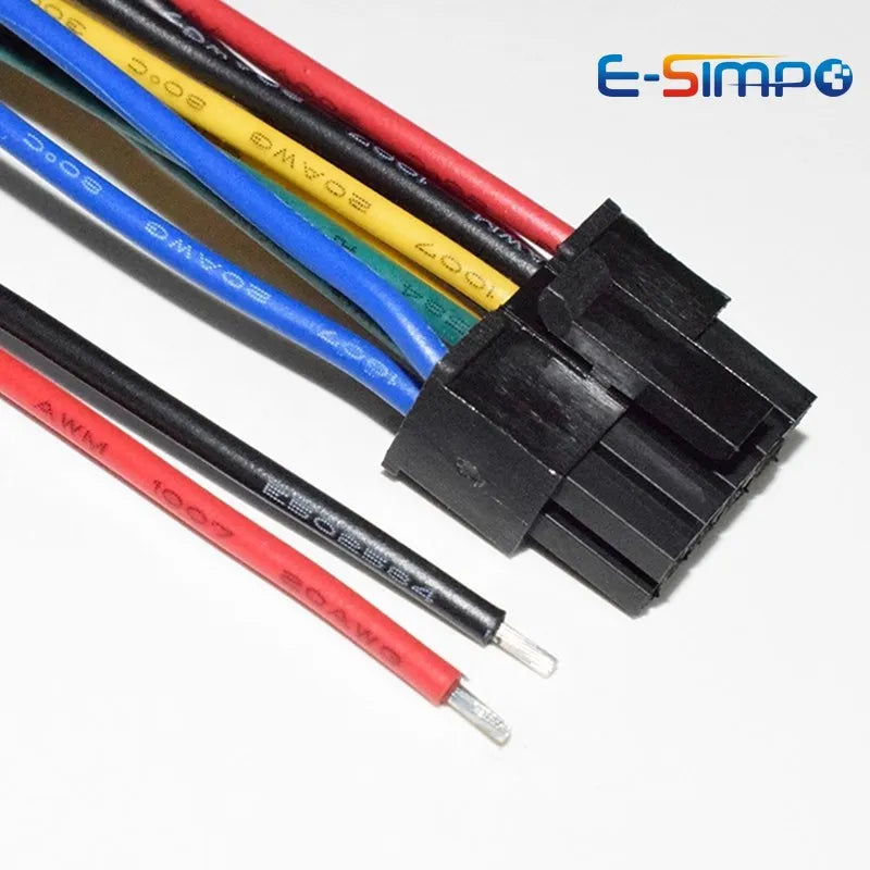 5PCS Molex 3.0MM Terminal Cable 43025 Serie Small 5557/5559 Male Female Air Pair Wiring Computer Connection Wire Harness 22AWG