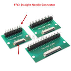 FPC/FFC Adapter Board Welded 0.5mm/1.0mm Pitch Connector Turned Straight Into 2.54 Flexible Cable Adapter Seat 4P 6 8P 10P~80Pin