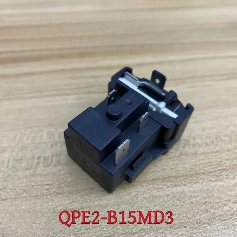 1Pcs For Refrigerator Starter QPE2-B15MD3 Compressor Capacitor PTC Overload Protector
