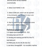 High Quality Nano 3.0 Controller Nano CH340 USB Driver ATMEGA328 ATMEGA328P Nano Mini USB with the Bootloader for Arduino
