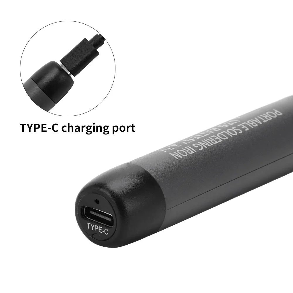 Electric Soldering Iron Set USB Wireless Digital Display Mini Soldering Iron Type C Interface  Repair Welding Tools NEW 2026