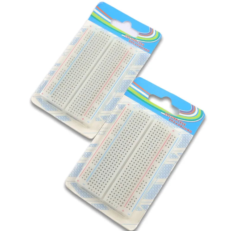 4/3/2PCS MB-102 Breadboard 400 830 Points Solderless PCB Bread Board Jumper Wire Cable Prototype Board DIY for Arduino Kit