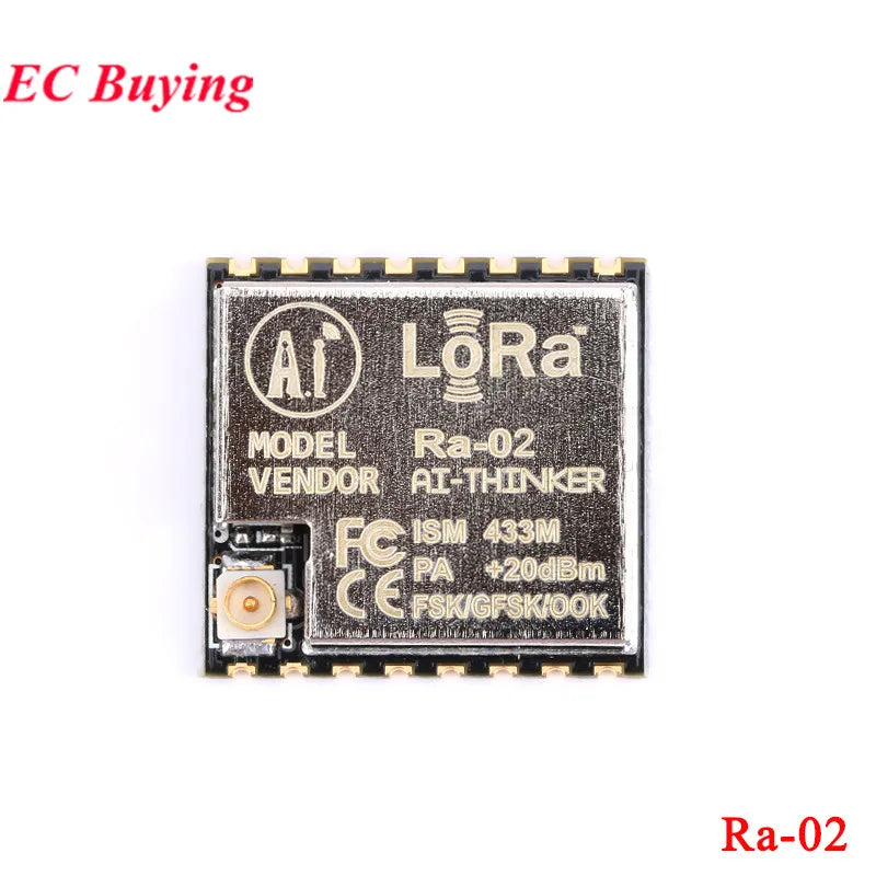 1-10Pcs Ra-01 Ra-02 Ra-01SC Ra-01SH Ra-01S Ra-01H Ra-01SCH-P Lora Spread Spectrum Wireless RF Transmit Module 433MHz 868Mhz UART