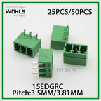 KF2EDGKN 3.5MM 2P ~ 12P PCB PLUG-IN TERMINAL BlOCKS  15EDGKN-3.5